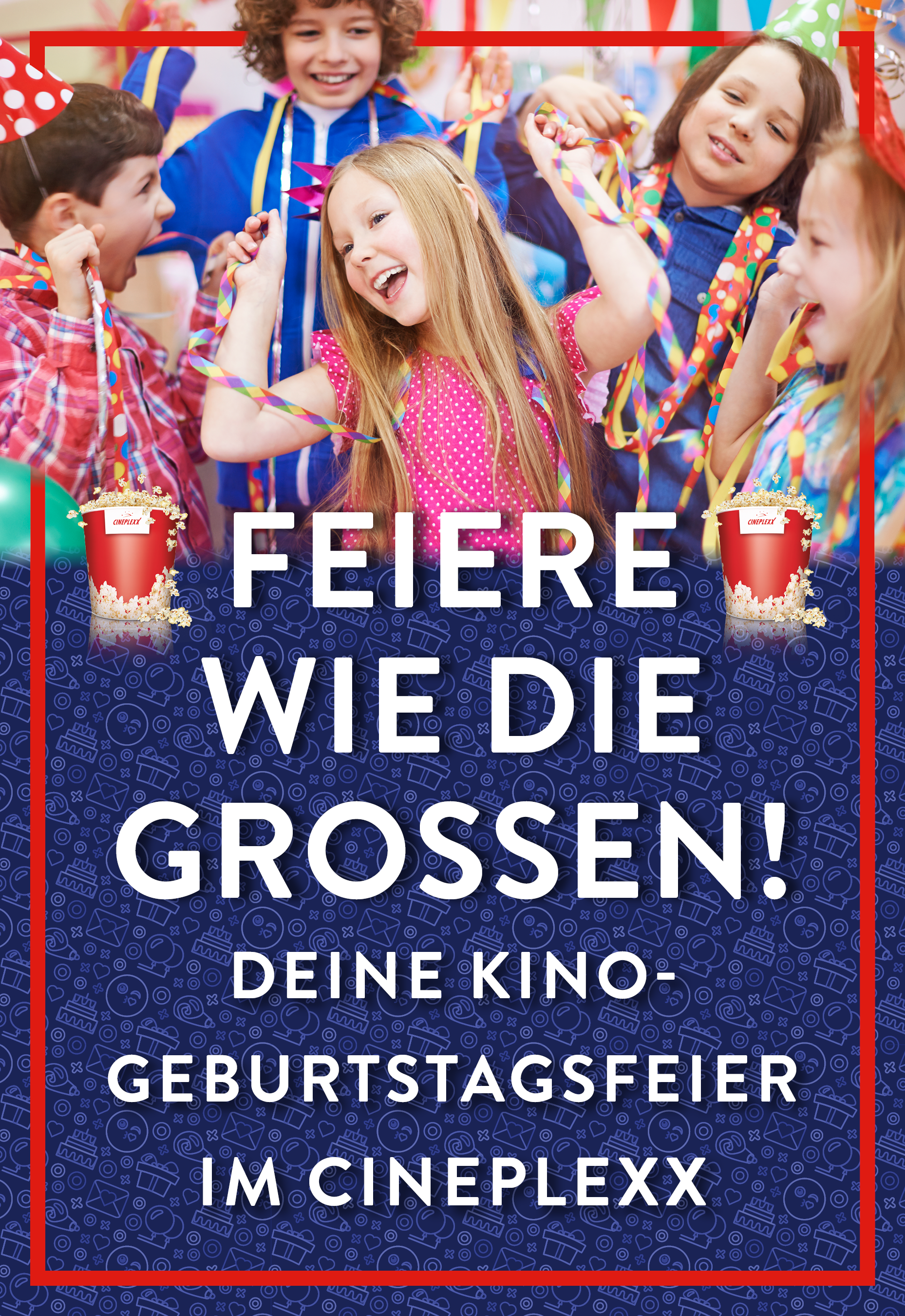 Feiern wie die Großen - Kindergeburtstag im Cineplexx