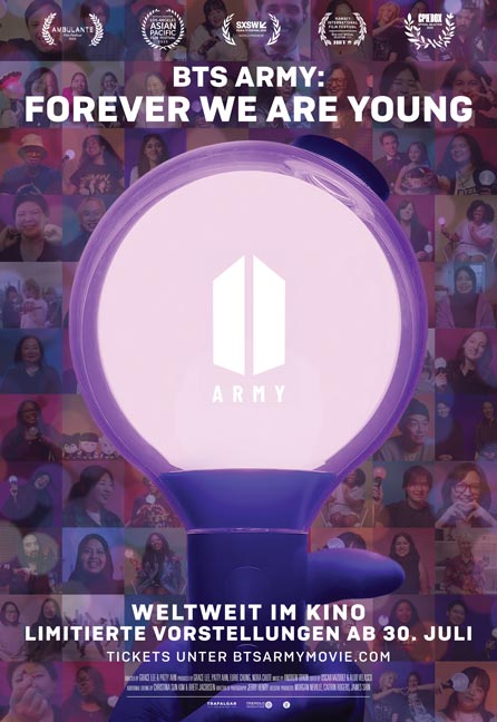 BTS ARMY FOREVER WE ARE YOUNG OmU Poster