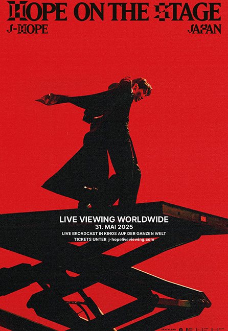 j-hope Tour ‘HOPE ON THE STAGE’ in JAPAN: LIVE VIEWING Poster