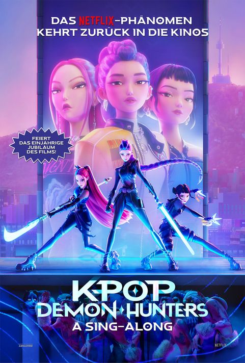KPop Demon Hunters A Sing-Along Event Poster
