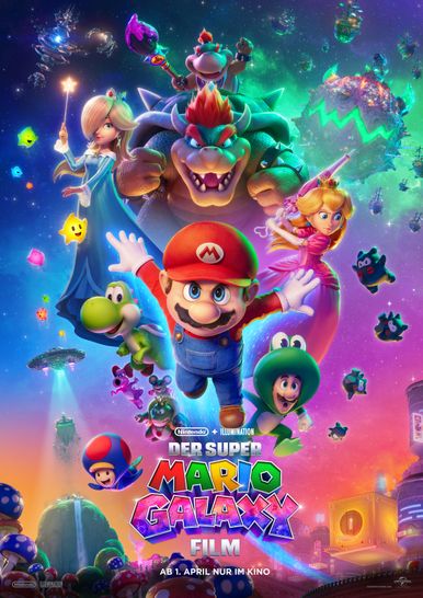 Der Super Mario Galaxy Film Poster