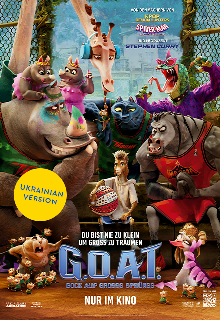 Tsap - zabyvailo / Цап-забивайло (G.O.A.T. - Bock auf große Sprünge) - Ukrainische Fassung Poster