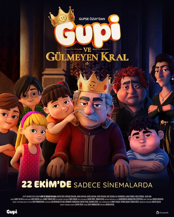Filmplakat Gupi ve Gülmeyen Kral