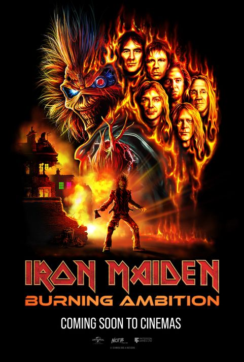 Iron Maiden: Burning Ambition Poster