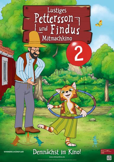 Lustiges Pettersson und Findus Mitmachkino 2 Poster