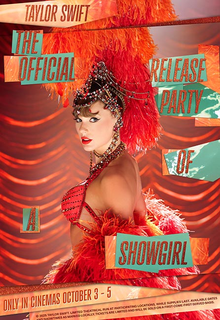 Taylor Swift | The Official Release Party of a Showgirl Poster