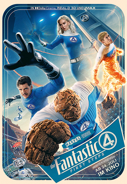 The Fantastic Four First Steps Poster