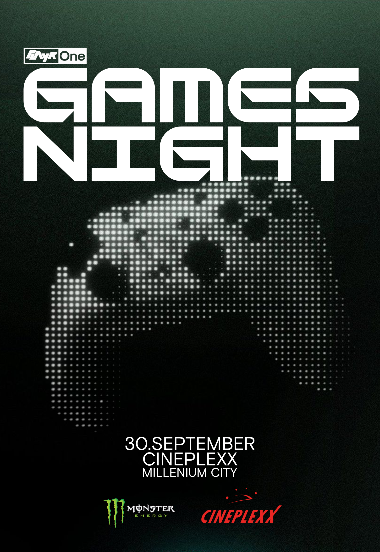 Filmplakat Gaming Event: PlayrOne Games Night